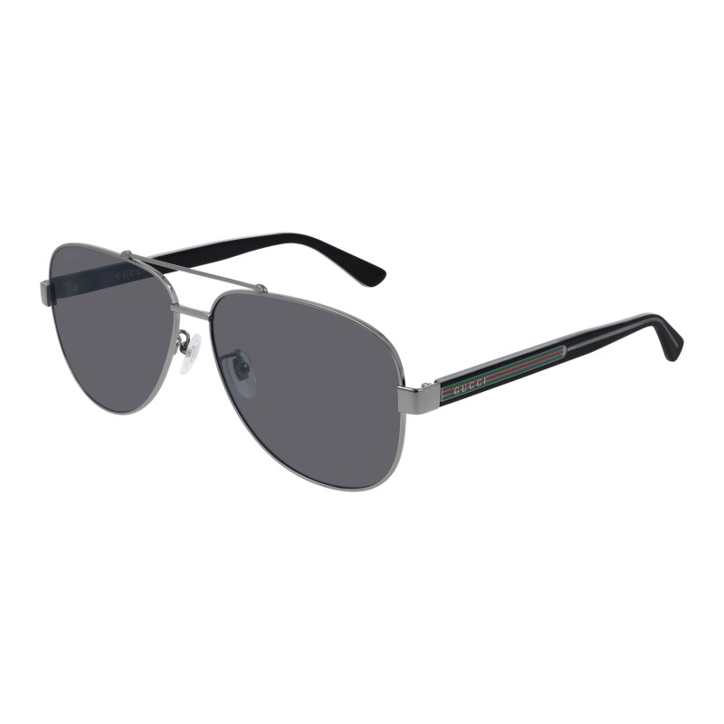 Gucci - GG0528S Metal and Acetate Aviator Sunglasses