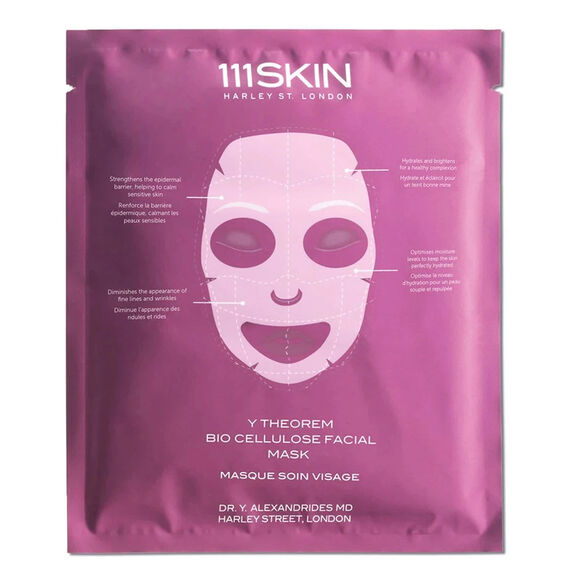111 Skin - Y Theorem Bio cellulose Facial Mask Box