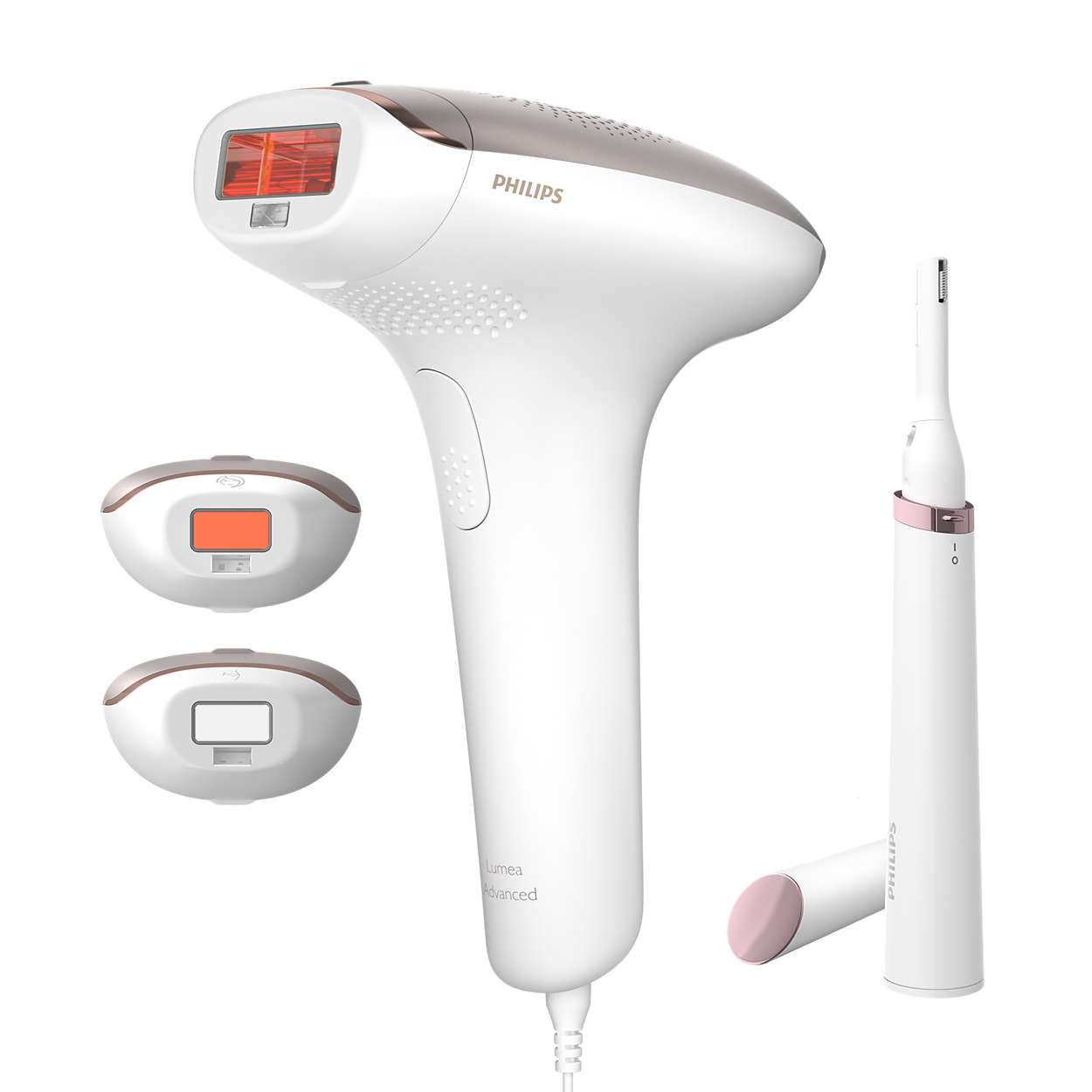 Philips - BRI923/00 Lumea Advanced IPL Face and Body Hair Removal Device