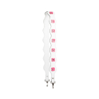 Gweniss Ava Shoulder Strap - White/Bright Pink