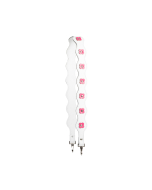 Gweniss Ava Shoulder Strap - White/Bright Pink