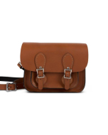 Gweniss Freya Mini Satchel - Dark Tan