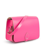 Gweniss Riley Saddle Bag - Bright Pink