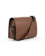 Gweniss Riley Saddle Bag - Dark Brown