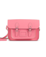 Gweniss Charlotte Satchel - Pastel Pink  - 11"